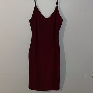 Sparkly Wine Dress